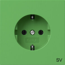 SCHUKO oti.SV F100 zelená GIRA 4188707