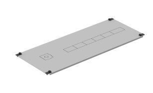 Ochranný kryt CP 3-2 S1 M, pro 1x LBS 160A 3/4P+25 modulů, 750x300 ETI 001101723