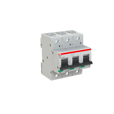 S803N-C50 jistič 3P char. C 50A s klecovou svorkou Icu 36kA ABB 2CCS893001R0504
