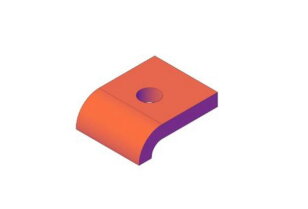 Příložka pro tyče I 260-280 ON130645 černá KOŇAŘÍK 54045027