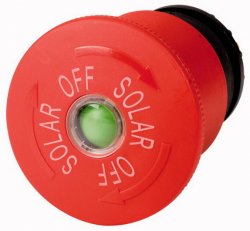 Eaton M22-SOL-PVT45P-MPI Ovládací hlavice nouzového zastavení, otočná