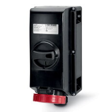 Nástěnná zásuvka SCAME ADVANCE GRP EX s vypínačem 3P+E 16A 6h/380-415V IP67