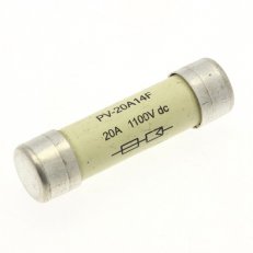 Ultra rychlá válcová pojistka Eaton PV-20A14F 14x51mm, 1100V DC, 20A