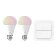 Světelný zdroj SET 2XLM-ZIG-RGB/CCT E27 A60 11W+SCHALTE EGLO 110418