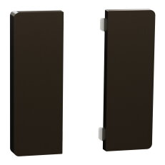 Klapka 2-násobná pro KNX tl. panel Dyn.Labeling, Mocca Metallic MTN6192-6052