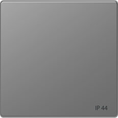 Klapka, Merten System D, IP44, stainless steel, termoplast barvený MEG3304-6036