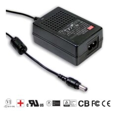 Stolní adaptér Medical 25W 24V MEAN WELL GSM25B24-P1J