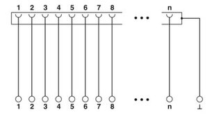 Předávací modul FLKM-D25 SUB/B/ZFKDS PHOENIX CONTACT 2304050