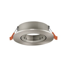 Vestavné svítidlo BARRANCO GU10 d90 IP20 matný nikl EGLO 902231