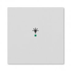 ABB Levit Kryt 1násobný symbol osvětlení šedá 6220H-A01001 16