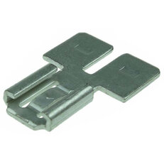Plochý rozvaděč mosazný, cínovaný 6,3x0,8mm PKRC 68 A