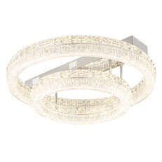 Stropní svítidlo LAUREL chrom LED 60W, 4900lm, 2700-6000K GLOBO 67387-60D
