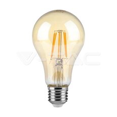 LED Bulb 10W E27 Filament Amber Cover 2200K VT-2028-N, V-TAC SKU217157