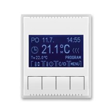 Termostat pokojový programov 3292E-A10301 01 bílá/ledová bílá Element Time ABB
