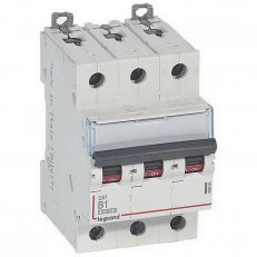 DX3 JISTIČ, 3 PÓLOVÝ, CHAR. B,1A 10000A/16KA LEGRAND 408984