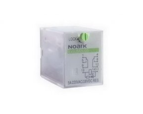 Zásuvné relé NOARK 110308 EX9JM2L05 5 A, 220 V DC, 2 kontakty