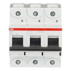 S803U-K20 jistič char. K 3P 20A 240V AC ABB 2CCS863017R0487