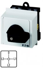 Eaton 41235 Přepínač pro měřění proudu, 3-pól, 20A T0-3-8048/IVS