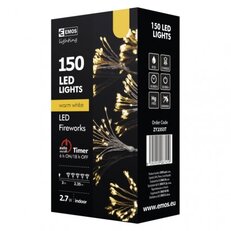LED vánoční girlanda  nano svítící trsy, teplá bílá Emos