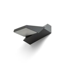 TWIST nástěnná antracitová 230V LED 13W IP65 3000K RENDL R13616