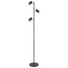 Stojací lampa ROBBY černá mat 3xGU10 LED 5W 230V GLOBO 57910SB