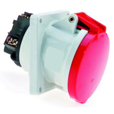 Zásuvka vestavná 63A 5p 400V IP44 6h BALS 1202