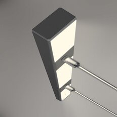 Napájecí závěsný prvek KLUŚ OS22-PRET-Z pro LED hliníkové profily černá