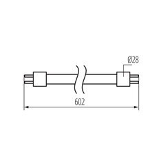 LED trubice T8 LED GLASSv4 9W-CW, KANLUX 33211
