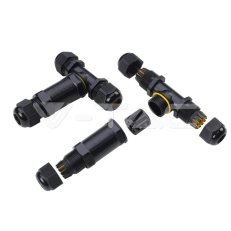 Waterproof Black Terminal Block 8-12mm I