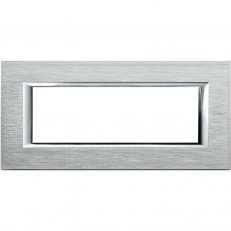 Legrand HA4806CR BTAX RÁMEČEK 6M CHROM BROUŠENÝ