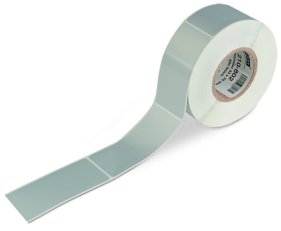 Typové štítky, 50 × 25 mm, Barva stříbra WAGO 210-812