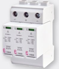 ETI Náhradní modul,20kA (8/20ľs) 125V DC pro ETITEC M T2 PV 250/20 Y (RC)