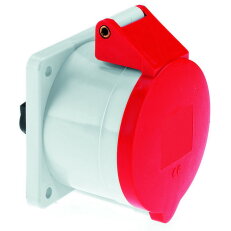 Zásuvka vestavná 16A 4p 400V IP44 6h BALS 1324