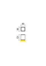 Stropní svítidlo BETA PL LED COB 6W IP54 DG 4000K REDO 9199