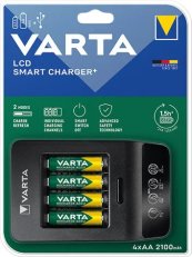 VARTA LCD Smart Charger+ 4x AA 56706 210