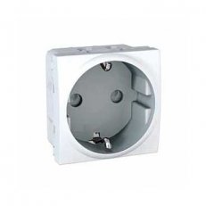 Unica Zásuvka 230V/16A, 2P+PE Schuko, Polar SCHNEIDER MGU3.037.18