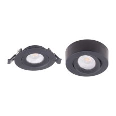 ISDA-B-WW 7W LED svítidlo černé T-LED 105523