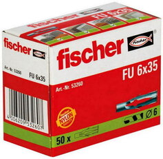 Univerzální hmoždinka FU 6x35 FISCHER 53260