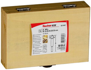 Forstnerův sukovník D-WFo Set 15, 20, 25, 30, 35 FISCHER 551442