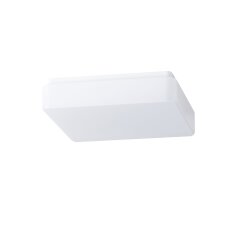 Přisazené svítidlo s plastovým stínidlem OSMONT TILIA 1 2x7W IP44 E27 bílá