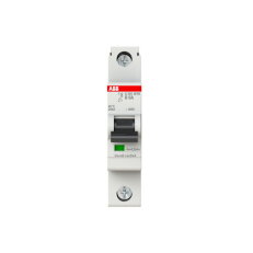 ABB S201MTR-B6, jednopólový jistič, 6A, B, 10kA, určeno pro drážní aplikace
