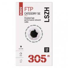Datový kabel FTP CAT 5E LSZH, 305m EMOS S9222