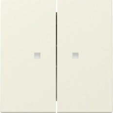 Dvojitá kolébka, kontrolka System 55 krémově bílá GIRA 363101