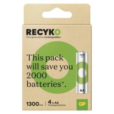 Nabíjecí baterie GP ReCyko 1300 AA (HR6) B25234
