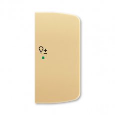 ABB Tango Kryt 2násobný pravý symbol stmívání béžová 6220A-A02204 D