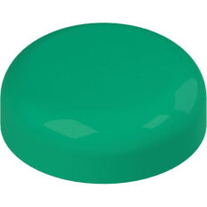 Světelná čočka d22mm, Čočka: bez symbolu, Zelená, Plochý, plast PIZZATO VELN2A40