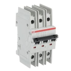 ABB SU203M-K10 jistič char. K 10kA 10A 3P  dle UL489 a CSA 22.2 No. 5