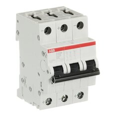 Jistič ABB S203M-C25UC, 3P, 25A, char. C, DC: 220/440V DC, AC: 253/440V