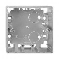Schneider MTN513546 Krabice pro montáž na omítku,1násobná,Artec,stainless steel