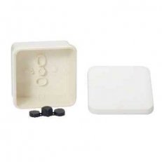 Schneider enn05064 Mureva,inst.krabice hladká 80 x 80 x 45,RAL 9010